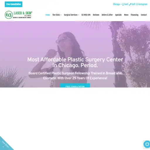 63rd Laser & Skin Clinic - Chicago’s Affordable Plastic Surgery. Med Spa. Laser Hair Removal. Fillers