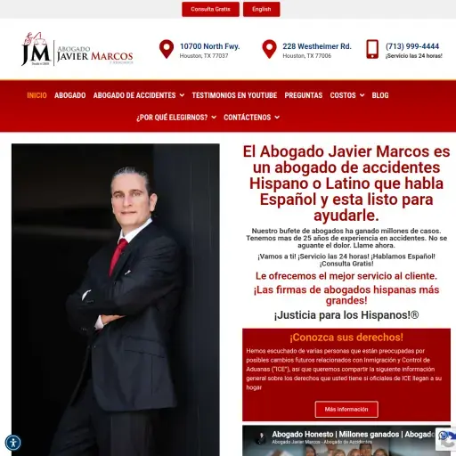 Abogado Javier Marcos - Abogado de Accidentes