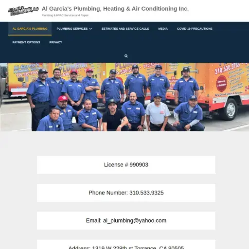 Al Garcia's Plumbing, Heating & Air Conditioning Inc.