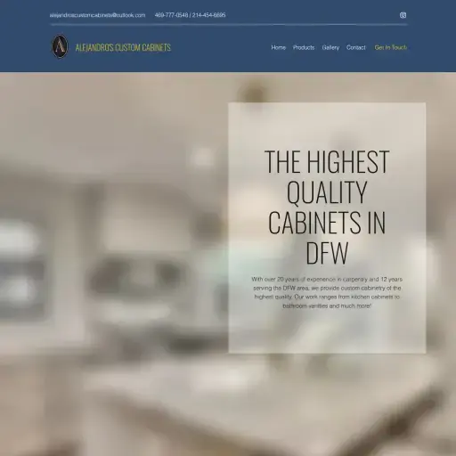 Alejandro's Custom Cabinets