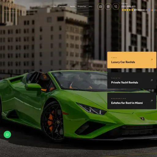 Amani Miami I Exotic Car Rental Miami