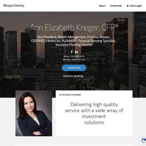 Ann Elizabeth Krieger - Morgan Stanley