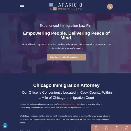 Aparicio Immigration Law