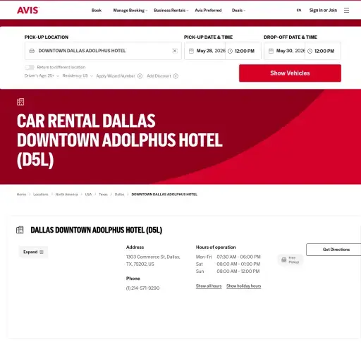 Avis Car Rental