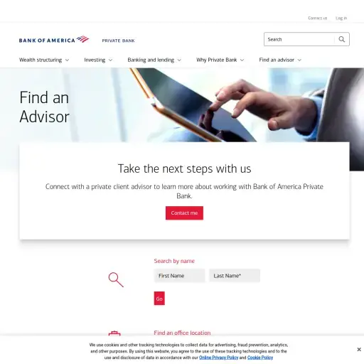 Bank of America Private Client Advisor Christopher Janc