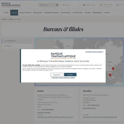 Banque Transatlantique New York / Transatlantique Private Wealth New York