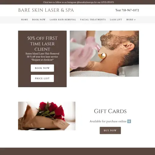 Bare Skin Laser & Spa - Laser Hair Removal, Facials & Lash Lifts