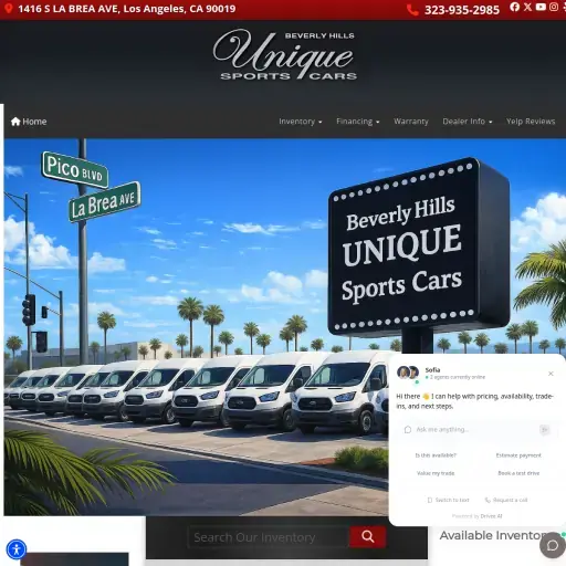 Beverly Hills Unique Sports Cars