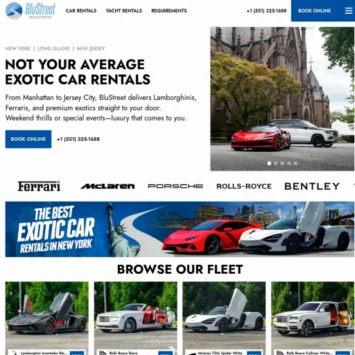 BluStreet Exotic Car Rentals Queens