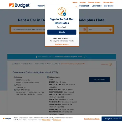 Budget Car Rental