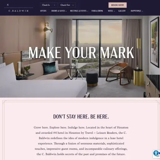 C. Baldwin, Curio Collection by Hilton