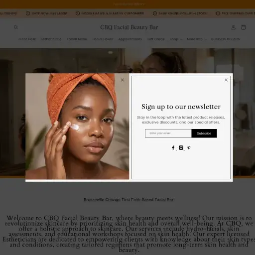 CBQ Facial Beauty Bar