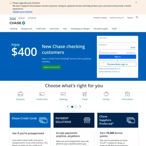 Chase Financial Corporation