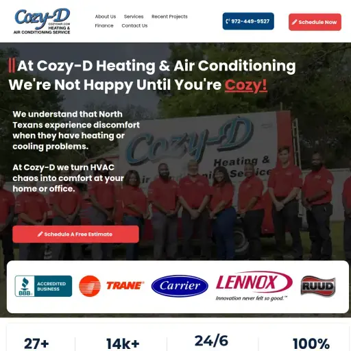 Cozy - D Heating & A/C LLC