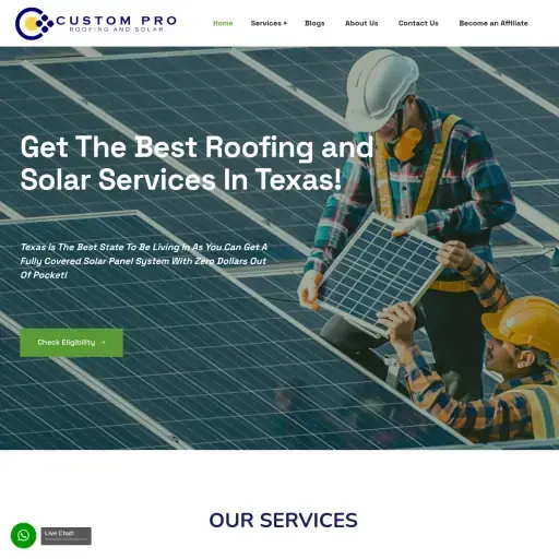 Custom Pro Roofing and solar