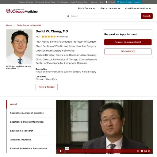 David W. Chang MD