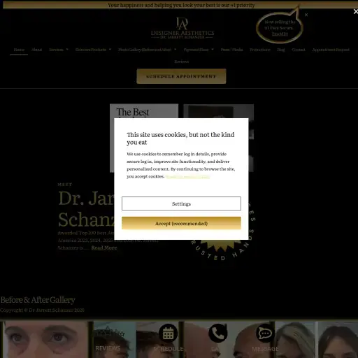Designer Aesthetics by Dr. Jarrett Schanzer