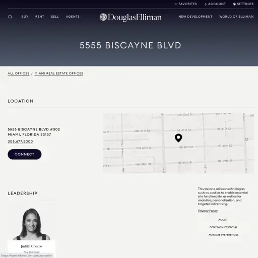 Douglas Elliman Real Estate Office in Miami, FL