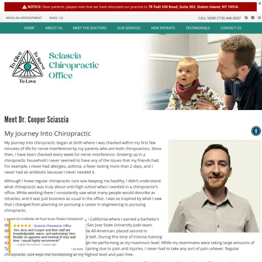 Dr. Cooper Sciascia, DC