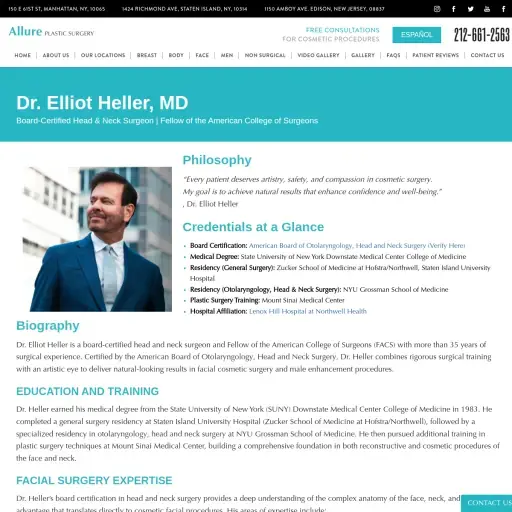 Dr. Elliot Heller, MD - Plastic Surgeon in Staten Island