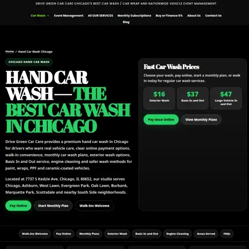 Drive Green Car Care