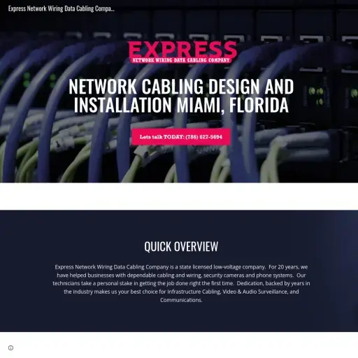 Express Network Wiring Data Cabling Company