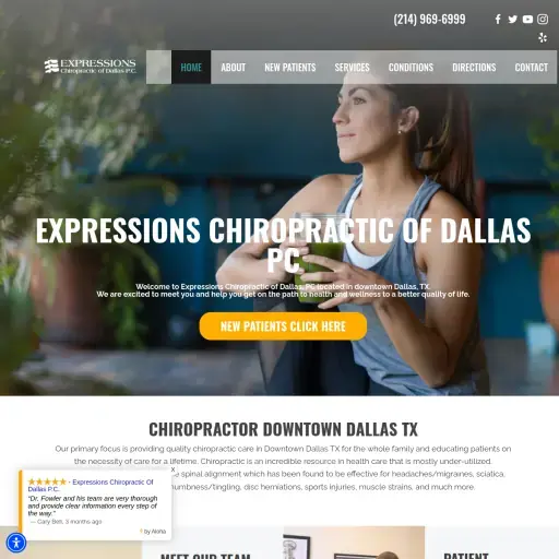 Expressions Chiropractic Of Dallas PC
