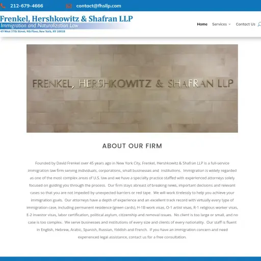 Frenkel, Hershkowitz & Shafran, LLP