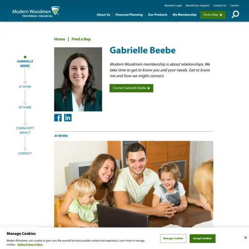 Gabrielle Beebe-Modern Woodmen of America