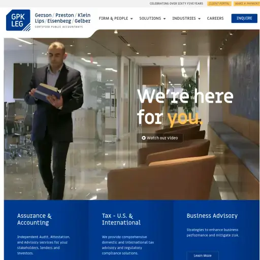 Gerson Preston Robinson & Co: Klein Steven F CPA