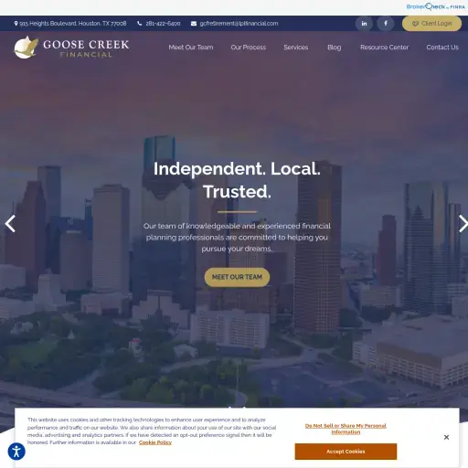 Goose Creek Financial