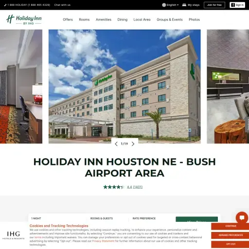 Holiday Inn Houston NE - Bush Airport Area by IHG
