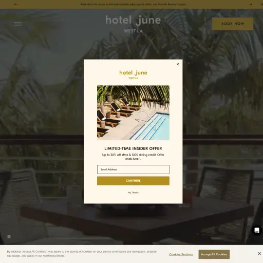 Hotel June West LA