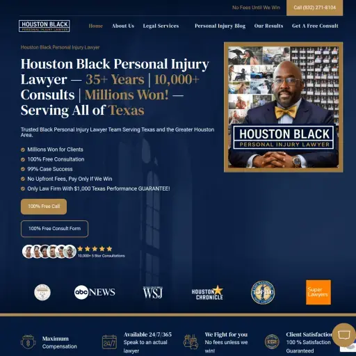 Houston Black Personal Injury Lawyer