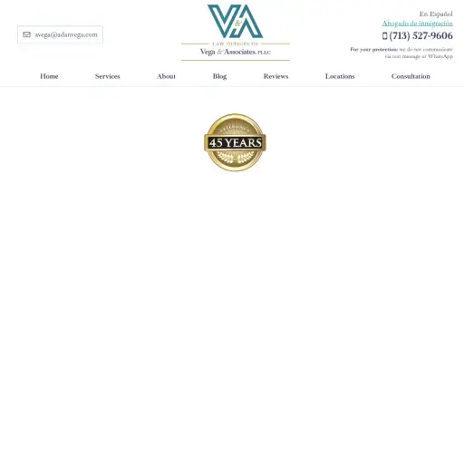 Houston Immigration Attorney Adan Vega