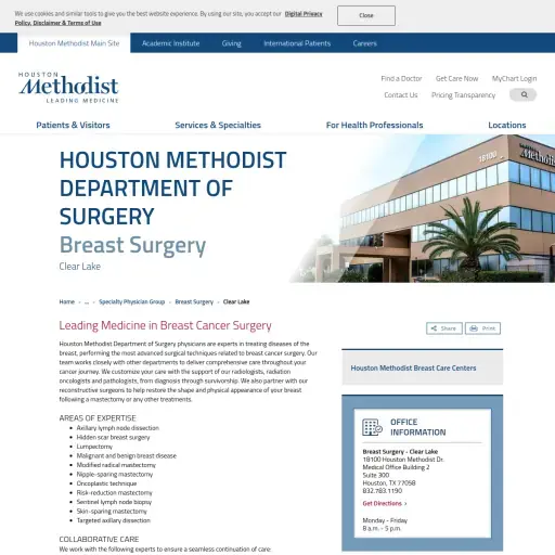 Houston Methodist Department of Surgery