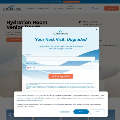 Hydration Room - Venice Beach