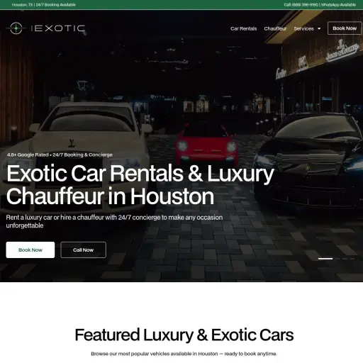 iExotic - Houston Exotic Car Rental