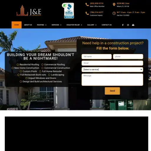 J & E Construction