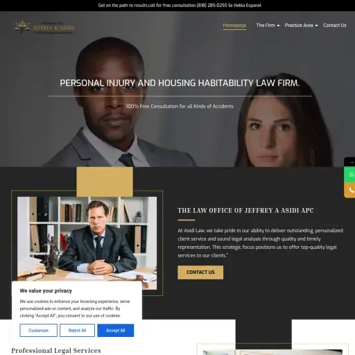Jeffrey A Asidi Law Offices