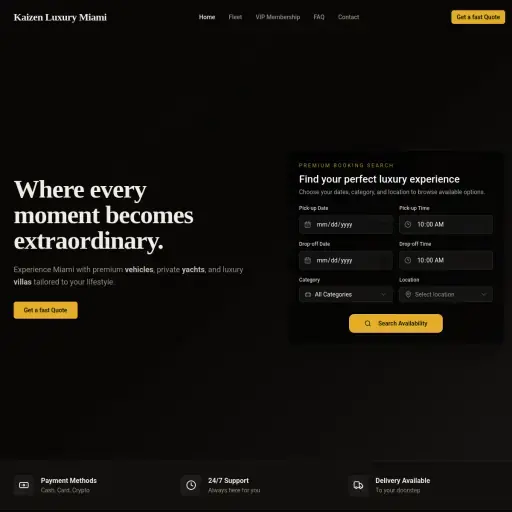Kaizen Luxury Miami