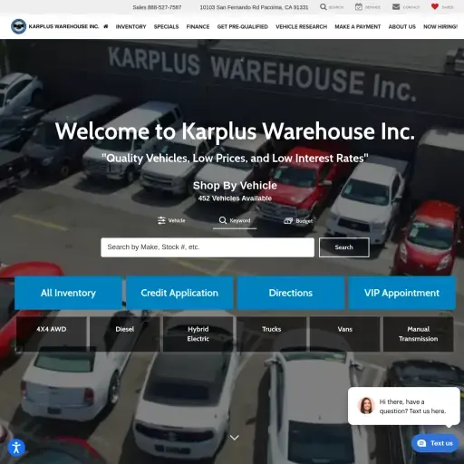 Karplus Warehouse, Inc.
