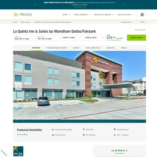 La Quinta Inn & Suites by Wyndham Dallas/Fairpark