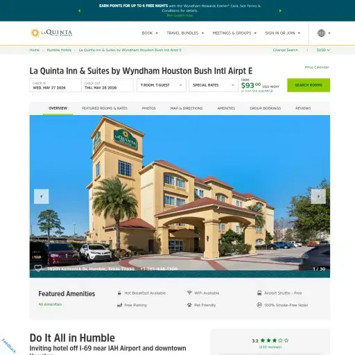 La Quinta Inn & Suites Houston Bush Intl Airport E