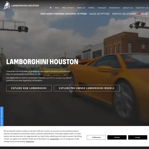 Lamborghini Houston