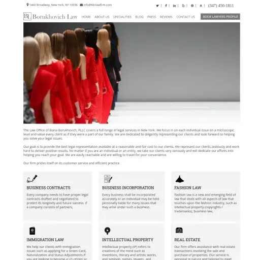 Law Office of Biana Borukhovich, PLLC