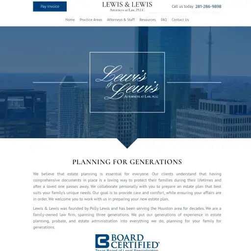 Lewis & Lewis, Attorneys at Law, PLLC