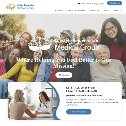 Lifestyle Rejuvenation Medical Group: Robert Higginbottom, DC