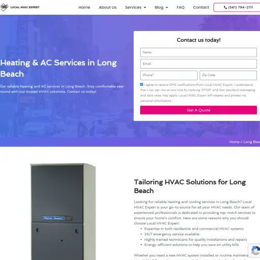 Local HVAC Expert - Long Beach