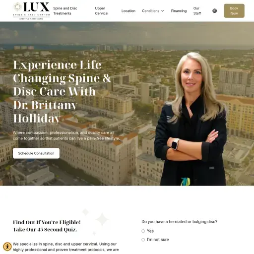 Lux Lifestyle Chiropractic || Dr. Brittany Holliday, DC